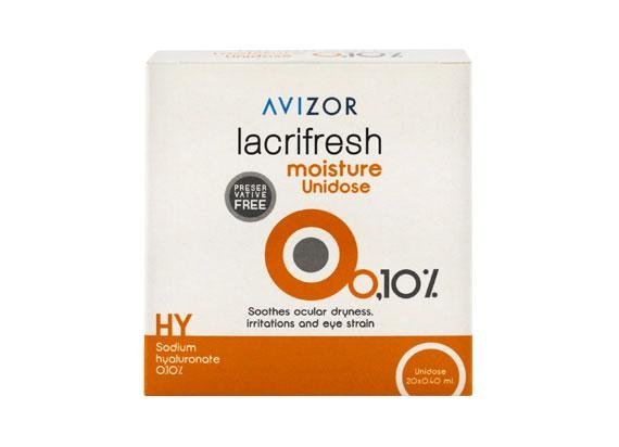 Avizor lacrifresh moisture 0,1% (20x 0,4ml)