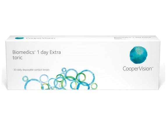 Biomedics 1 day Extra Toric (30 lentilles)