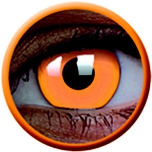 UV Glow Orange (Annuelles) (2 lentilles)