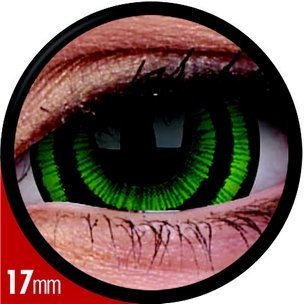 Mini-Sclera Green Goblin (Annuelles) (2 lentilles)