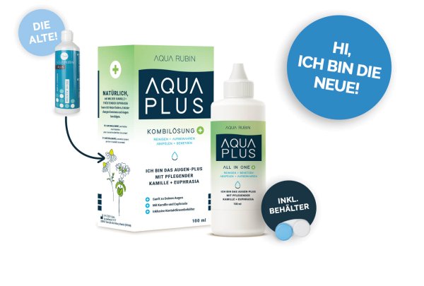 AQUA PLUS - Solution (1x100ml pack de voyage)