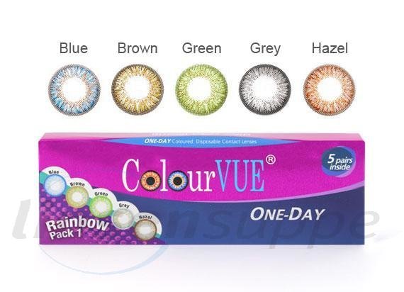 TruBlends One-Day Rainbow Pack 1 (Journalières) (10 lentilles)