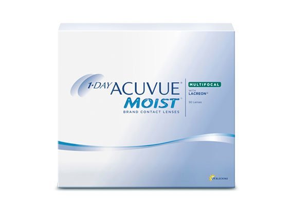 1-Day Acuvue Moist Multifocal (90 lentilles)