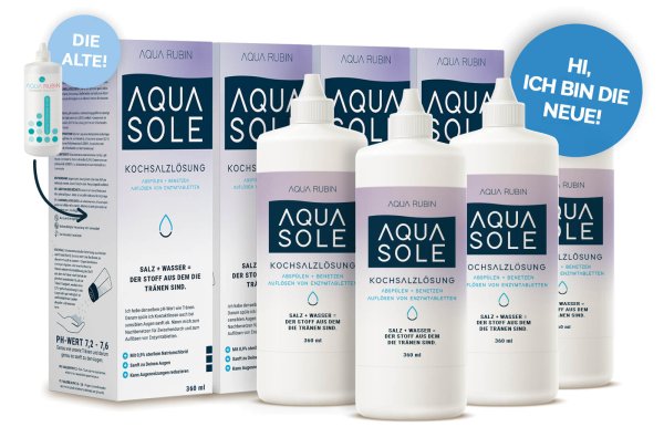 AQUA SOLE - Saline (4x360ml)