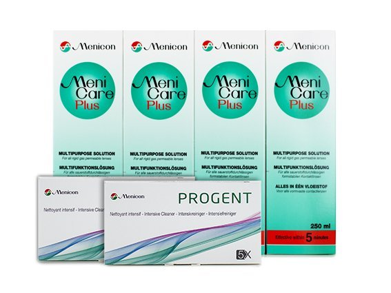 Menicare Multipack (SP Progent A 2x5ml + B 2x5ml + Menicare Plus 4x250ml)